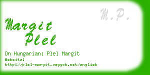 margit plel business card